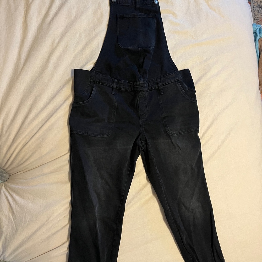 Old Navy Black Jumpsuit Full-Length Straight-Cut